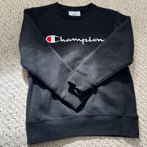 Champion sweatshirt woman’s Black Size Small